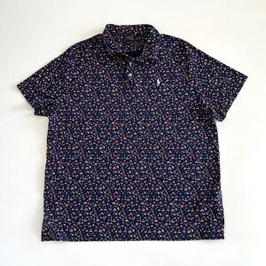 Ralph Lauren Polo Printed Golf Shirt Floral All Over Men’s Size 2XL NWOT